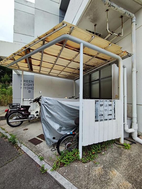 グリーンハイツ妙法寺B棟の地図