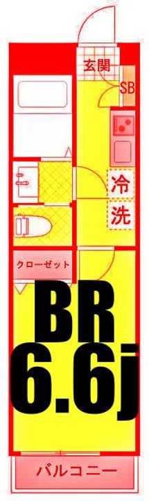 スピカハイツ弘明寺の間取り