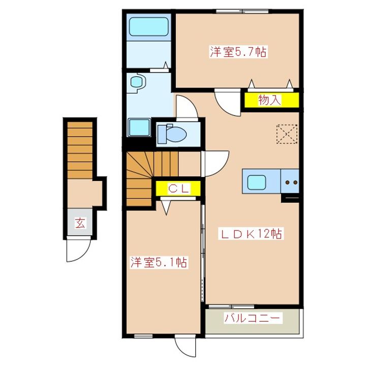 ラピュタの間取り