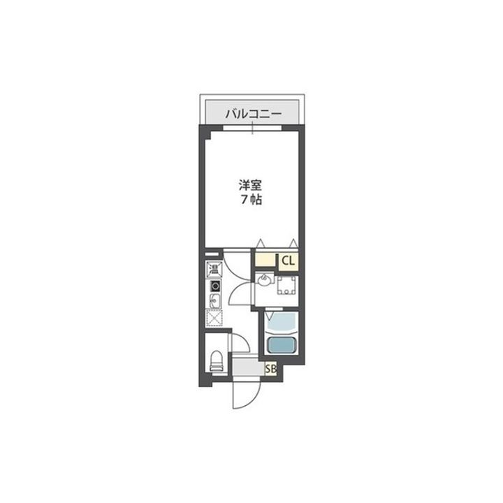 スパジオビィータの間取り