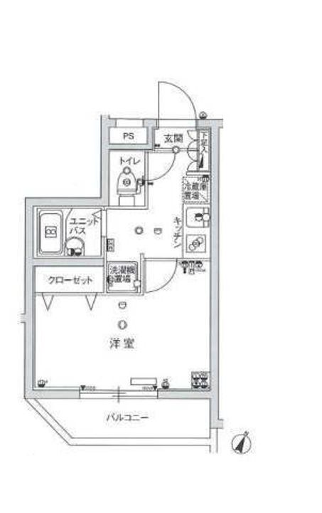 東京都練馬区豊玉北6(マンション)の賃貸物件の間取り