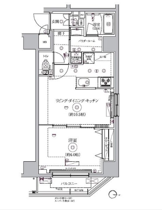 RELUXIA両国緑4丁目の間取り