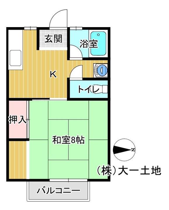 タカエビレッジの間取り