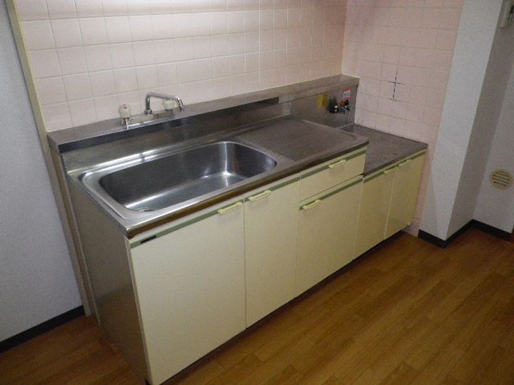 東京都北区昭和町1(マンション)の賃貸物件のキッチン