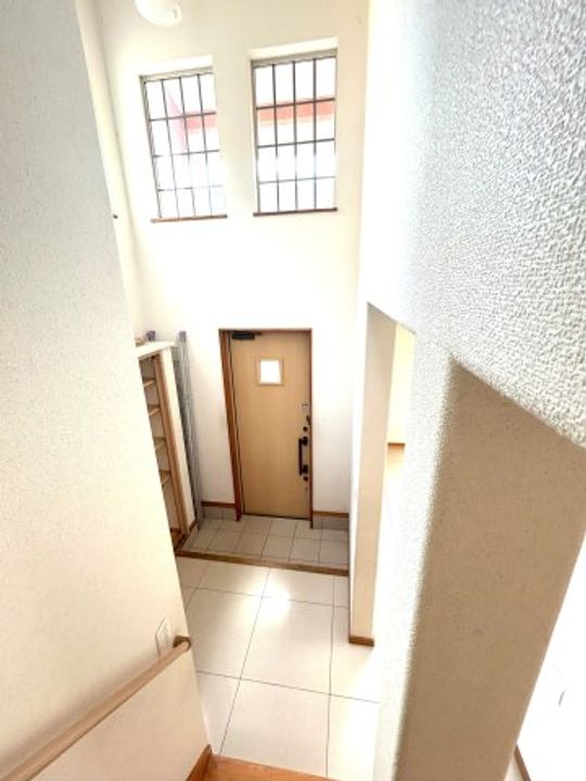 茨城県つくば市東新井(一戸建)の賃貸物件の玄関