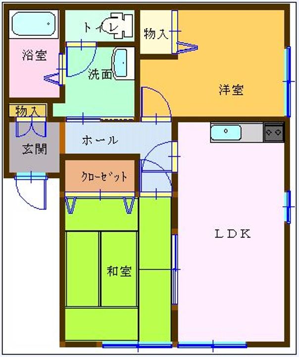 ラトゥールの間取り