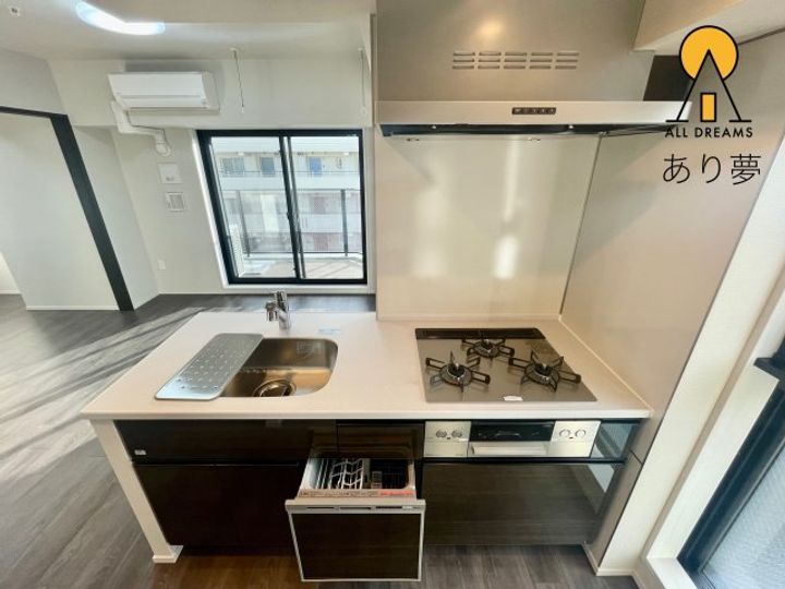 ネベル横浜関内のキッチン