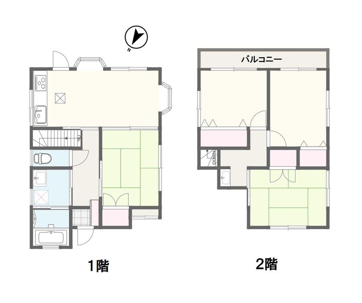 埼玉県さいたま市岩槻区大字本宿(一戸建)の賃貸物件の間取り