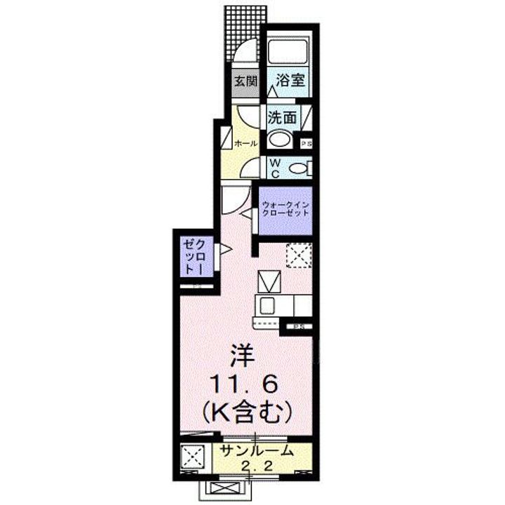 かがやきの間取り