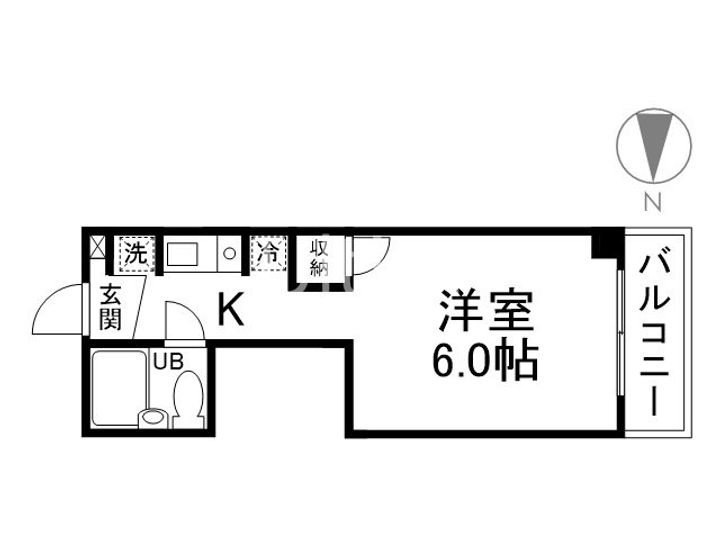 全京都ハウジング壱番館の間取り