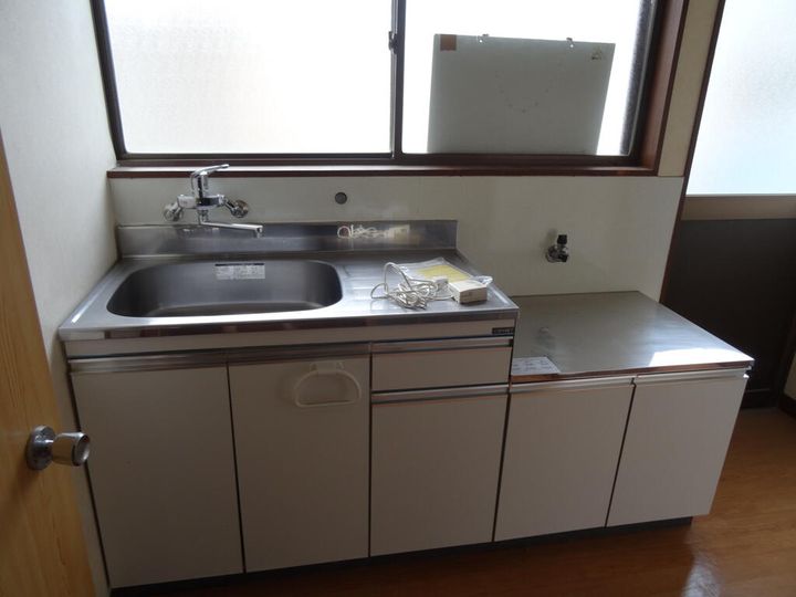 群馬県藤岡市下栗須(一戸建)の賃貸物件のキッチン