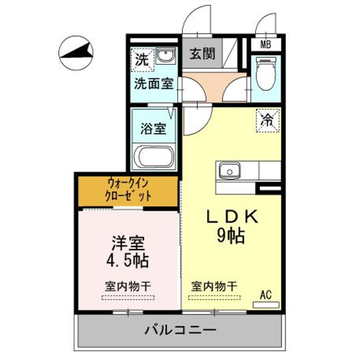 サンシャトーの間取り