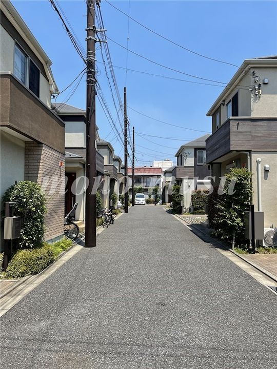 東京都世田谷区上用賀4(一戸建)の賃貸物件の地図