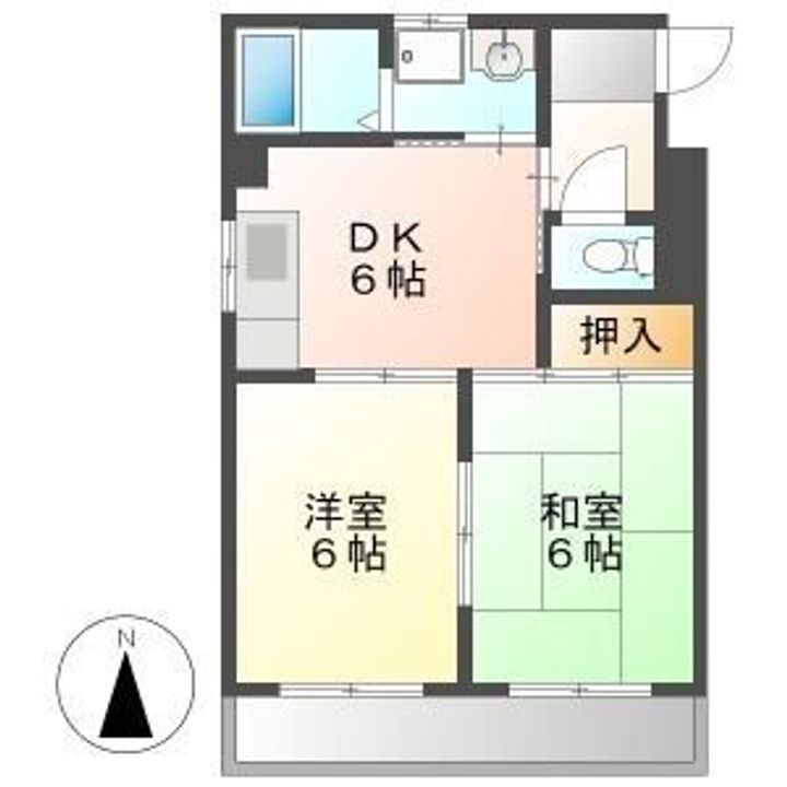 サンセット88の間取り