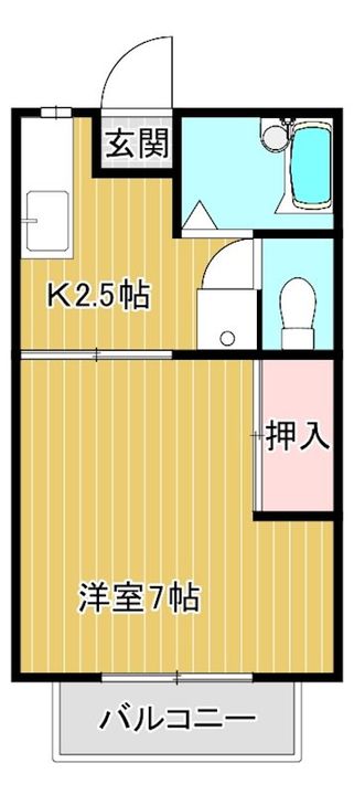 パストラル21の間取り