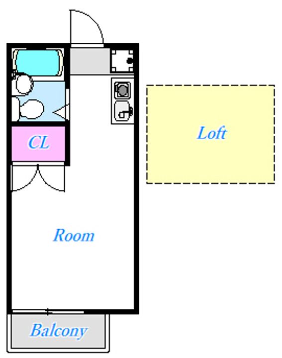 東京都日野市東豊田4(アパート)の賃貸物件の間取り