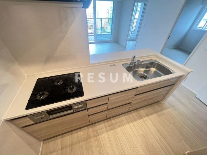 千葉県千葉市中央区本千葉町(マンション)の賃貸物件のキッチン