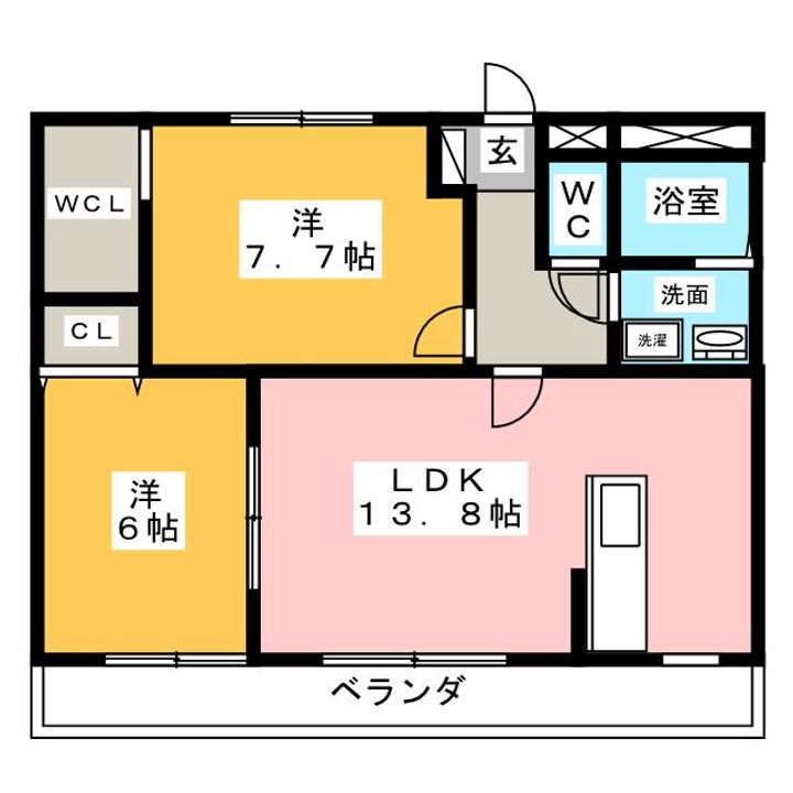 フォレストコートの間取り