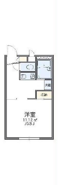 レオパレスMAPLEの間取り