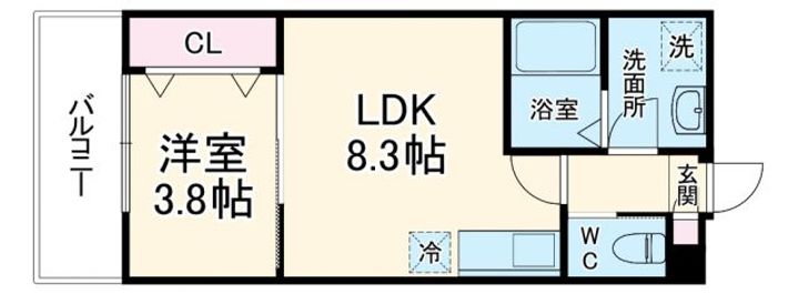 ジーメゾン海老名門沢橋の間取り