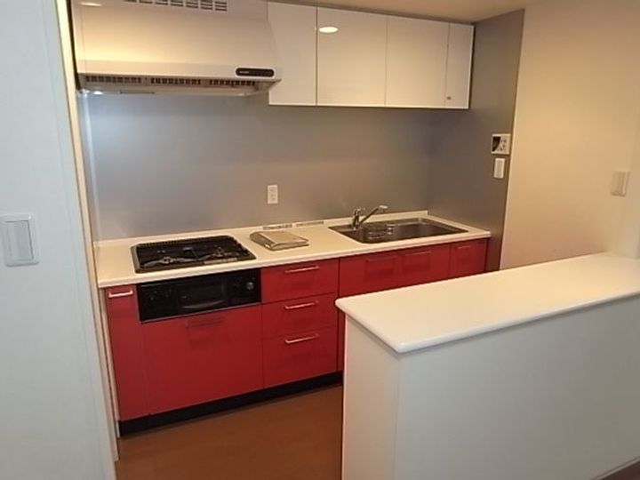 東京都中央区築地7(マンション)の賃貸物件のキッチン