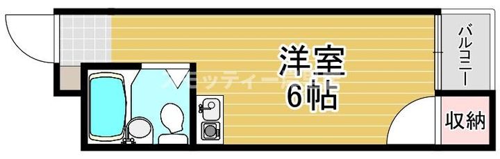 シャルム岸里の間取り