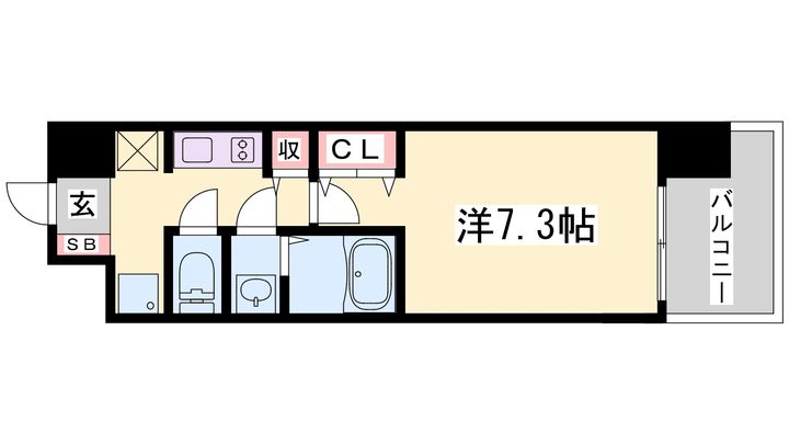 W-STYLE神戸IIの間取り