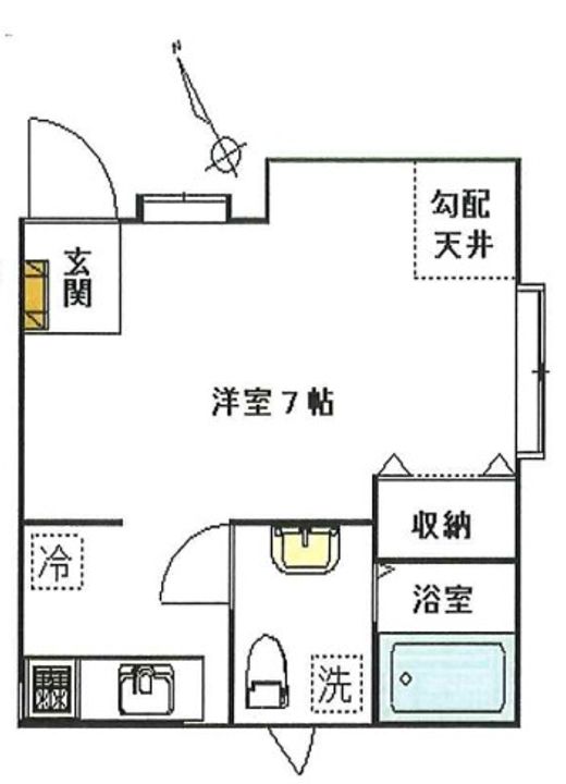 東京都豊島区池袋本町4(アパート)の賃貸物件の間取り