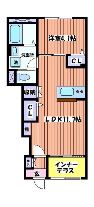 ラヴィグレイスの間取り