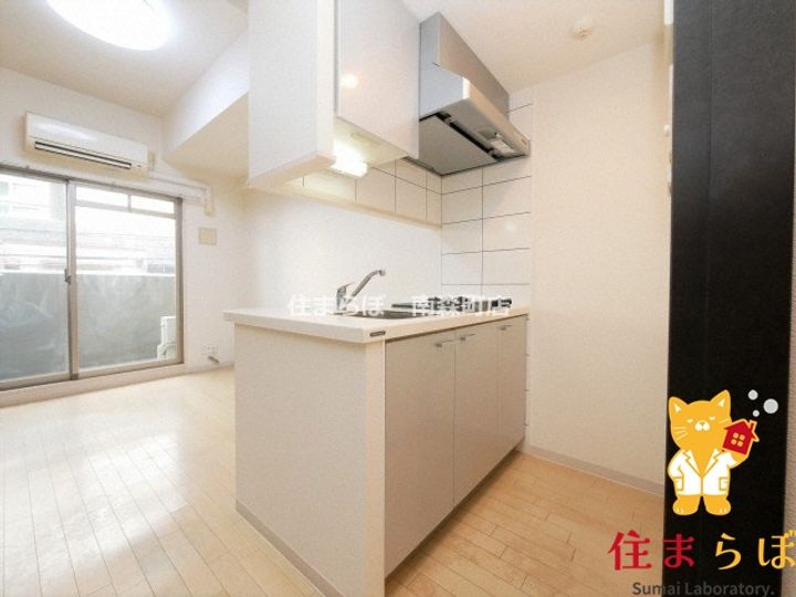 大阪府大阪市福島区海老江1(マンション)の賃貸物件のキッチン
