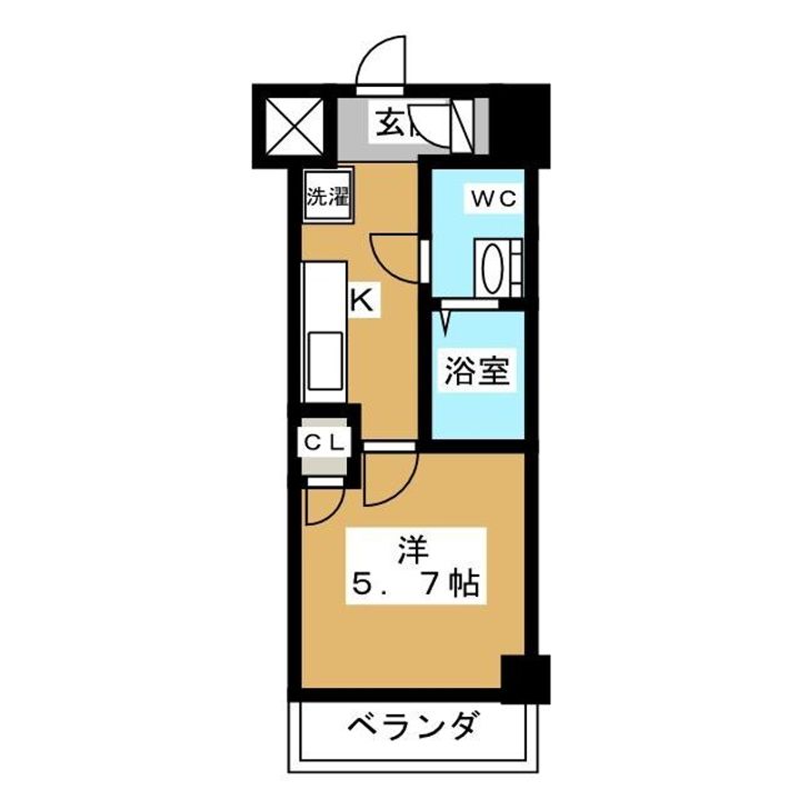 メイクス武蔵小杉IIの間取り