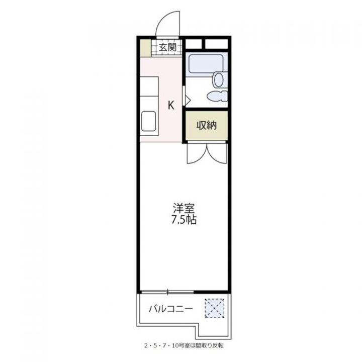 ジュネススズキの間取り