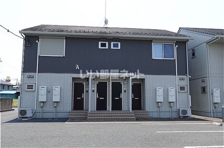 栃木県宇都宮市雀の宮2(アパート)の賃貸物件の外観