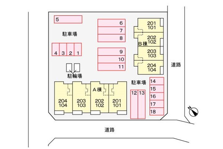 鹿児島県南さつま市加世田村原5(アパート)の賃貸物件のその他画像