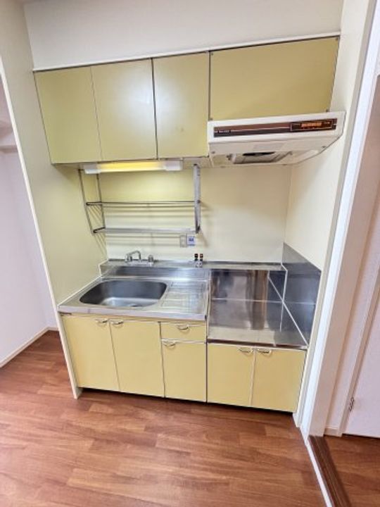 大阪府大阪市東淀川区豊新5(マンション)の賃貸物件のキッチン