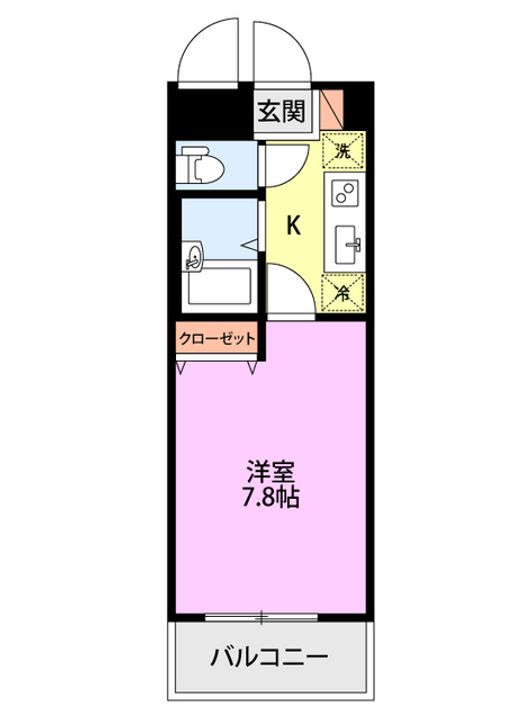 ドルトワール南笹口の間取り