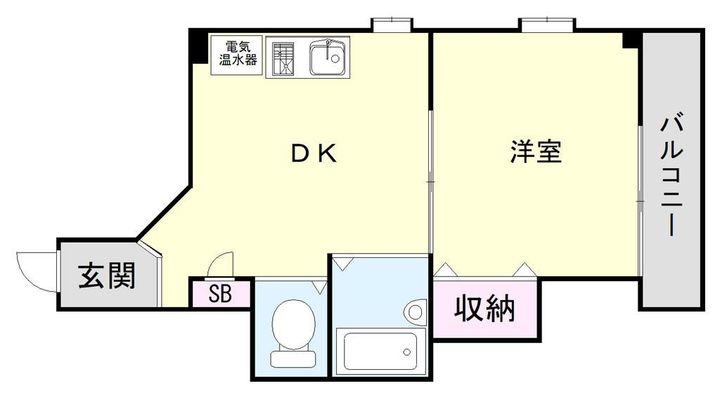 サンシャイン高倉の間取り