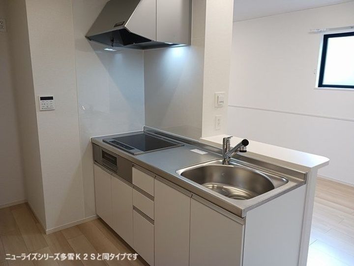 新潟県柏崎市大字両田尻(アパート)の賃貸物件のキッチン