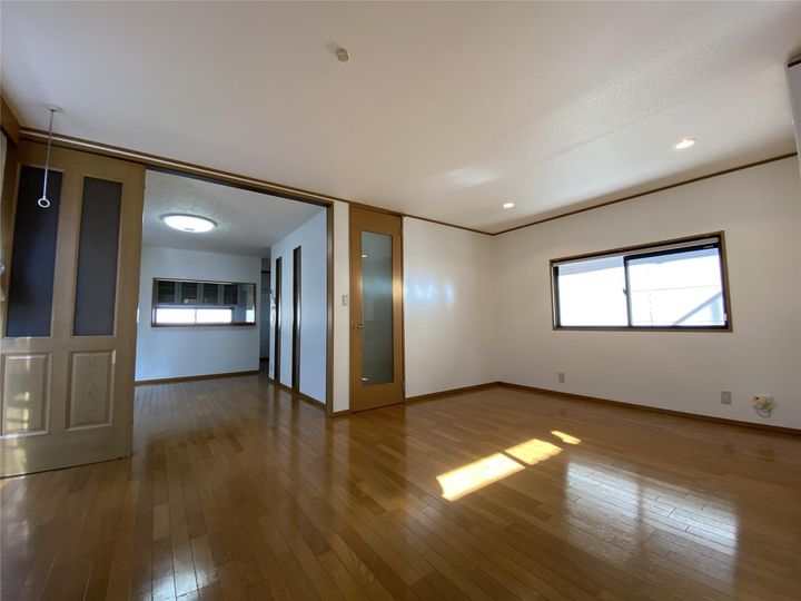 大森西Kアパートの居間