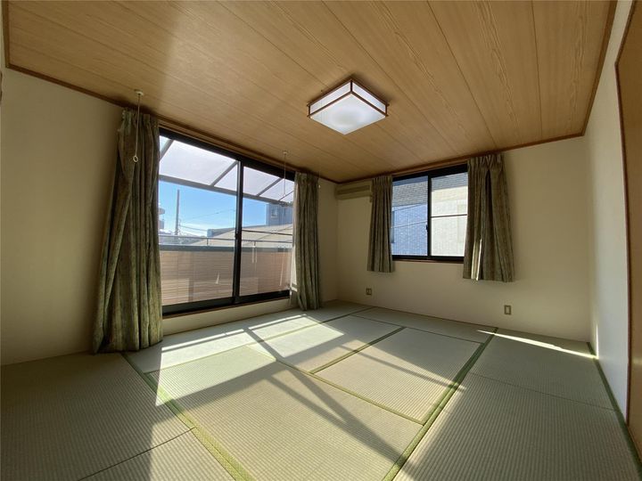 大森西Kアパートの居間