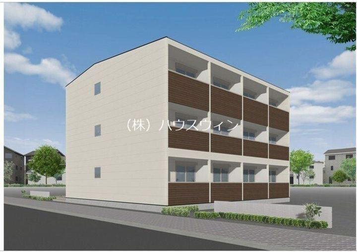 埼玉県春日部市大場(アパート)の賃貸物件の外観