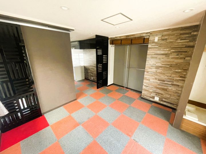 UNSコーポの居間