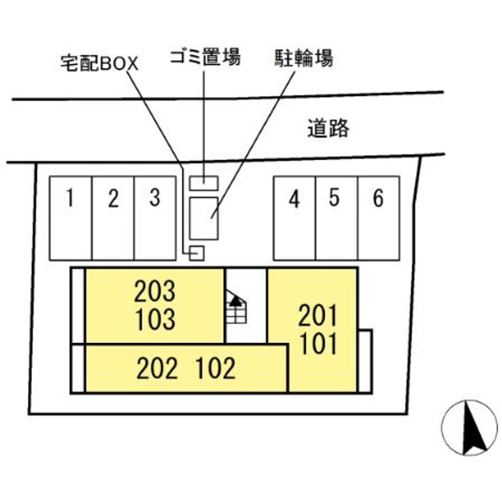 熊本県熊本市西区蓮台寺1(アパート)の賃貸物件のその他画像