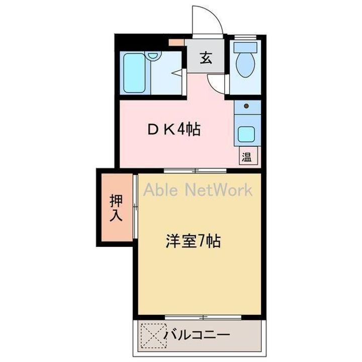メゾン千の間取り