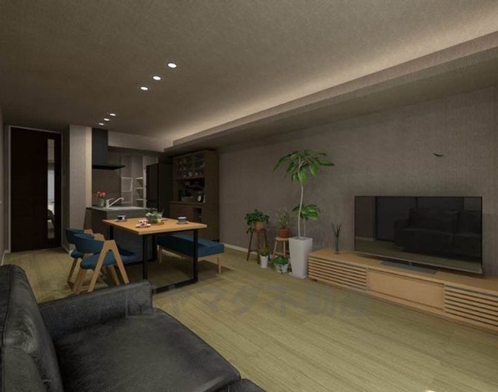 ハムステッドアレーの居間