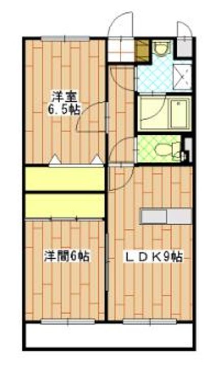 アンソレイユIIの間取り