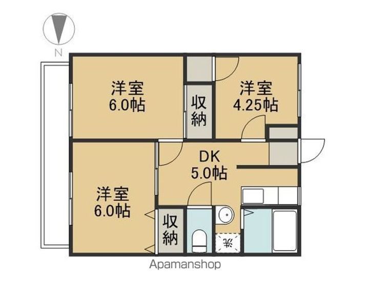 スプリングピアFの間取り