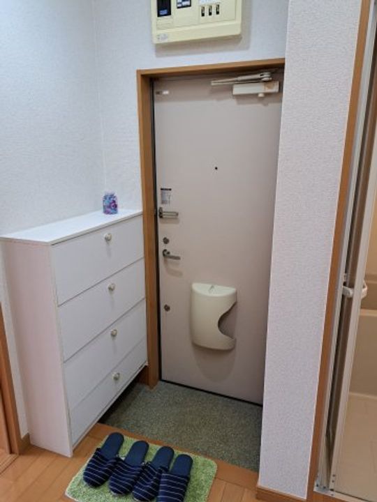 新潟県新潟市北区太夫浜新町2(アパート)の賃貸物件の玄関