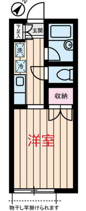 東京都大田区久が原2(アパート)の賃貸物件の間取り