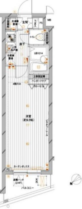 メインステージ赤塚の間取り